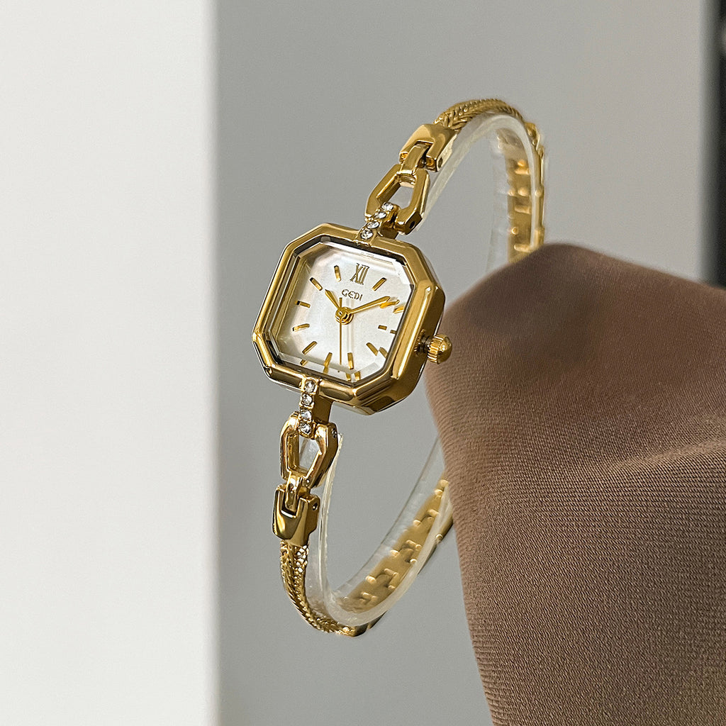 Gilded Octagon Watch