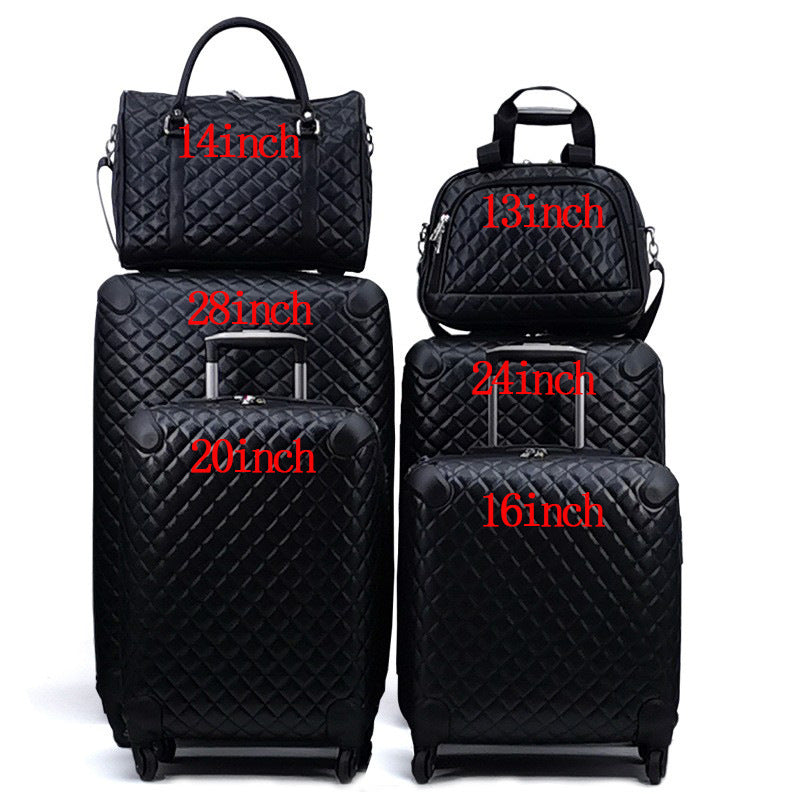Travel Kit With Trolleys ( Set Of 5 )