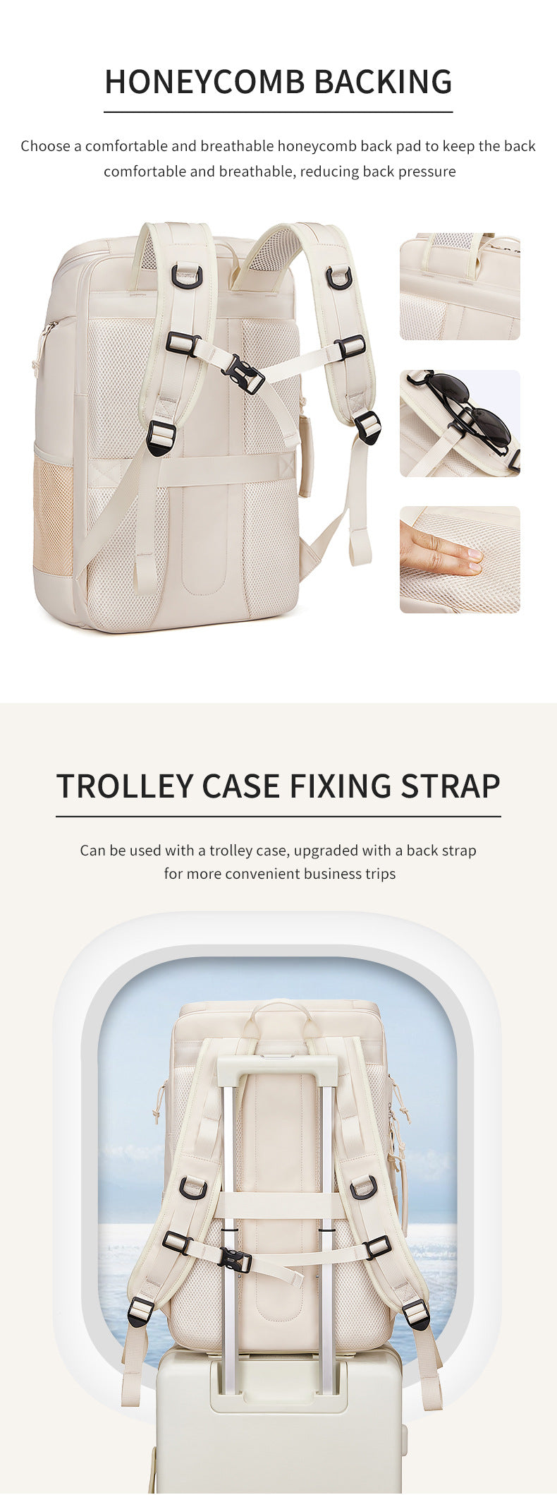 UrbanTech Multi-Pocket Backpack