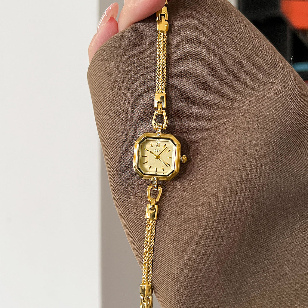 Gilded Octagon Watch