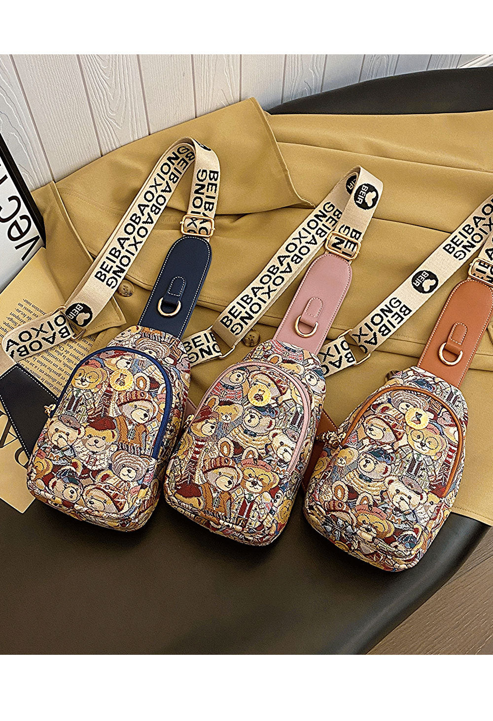 BaoBao Branded CrossBody Compact Bag