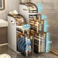Slim Vertical Multi-Layer Storage Cabinet