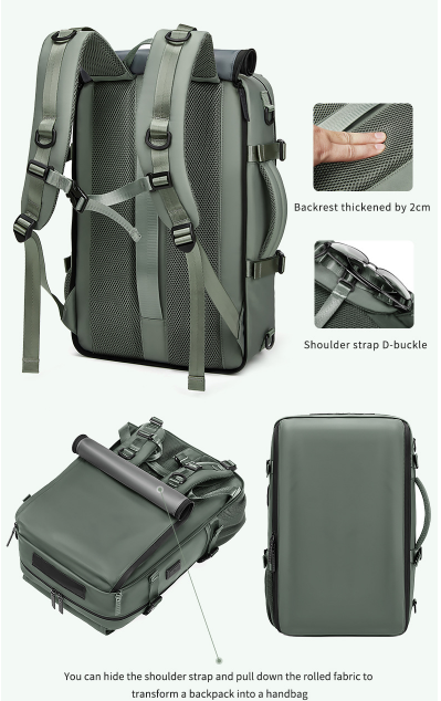 Mando Travel Bag High Quality - 36L to 50L