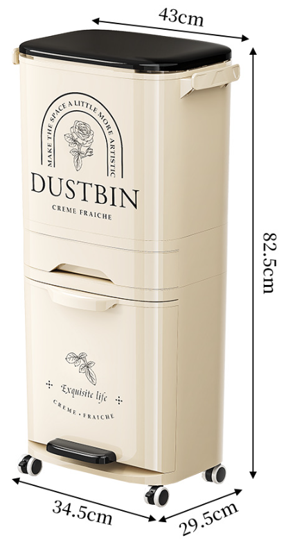 Multipurpose Trash/Storage Bin