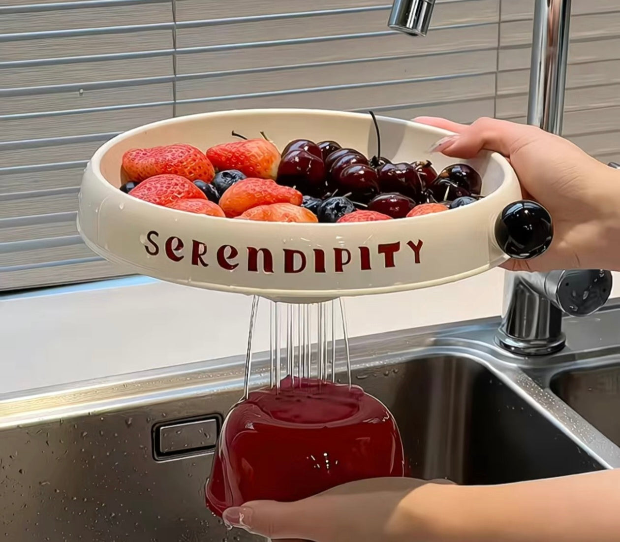 Serendipity Balance Fruit Bowl - Ceramic