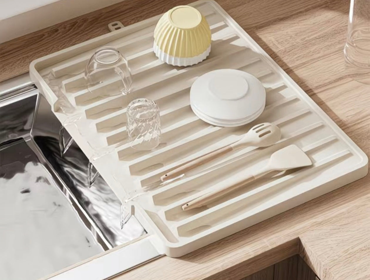 Sinky Sink Dish Drying Rack