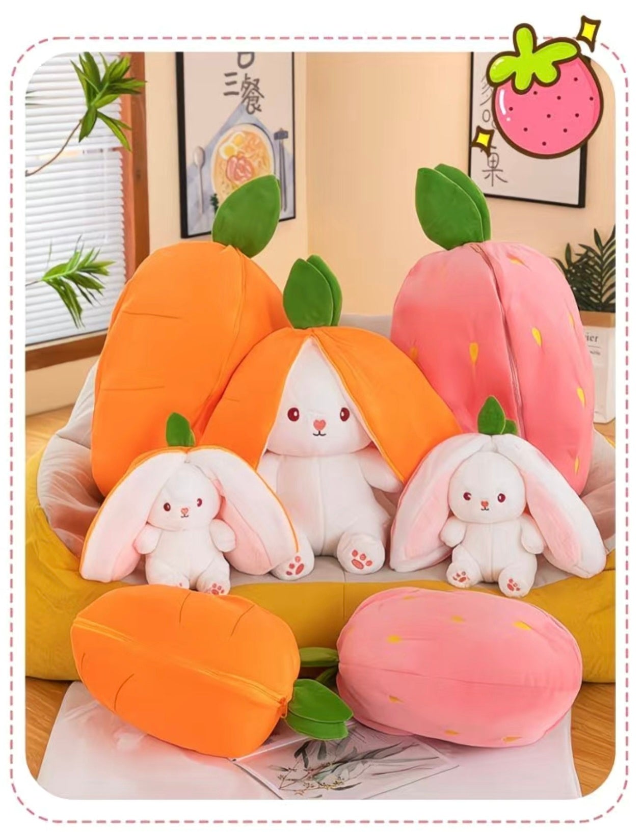 Shuttumani Bunny Plush Toy